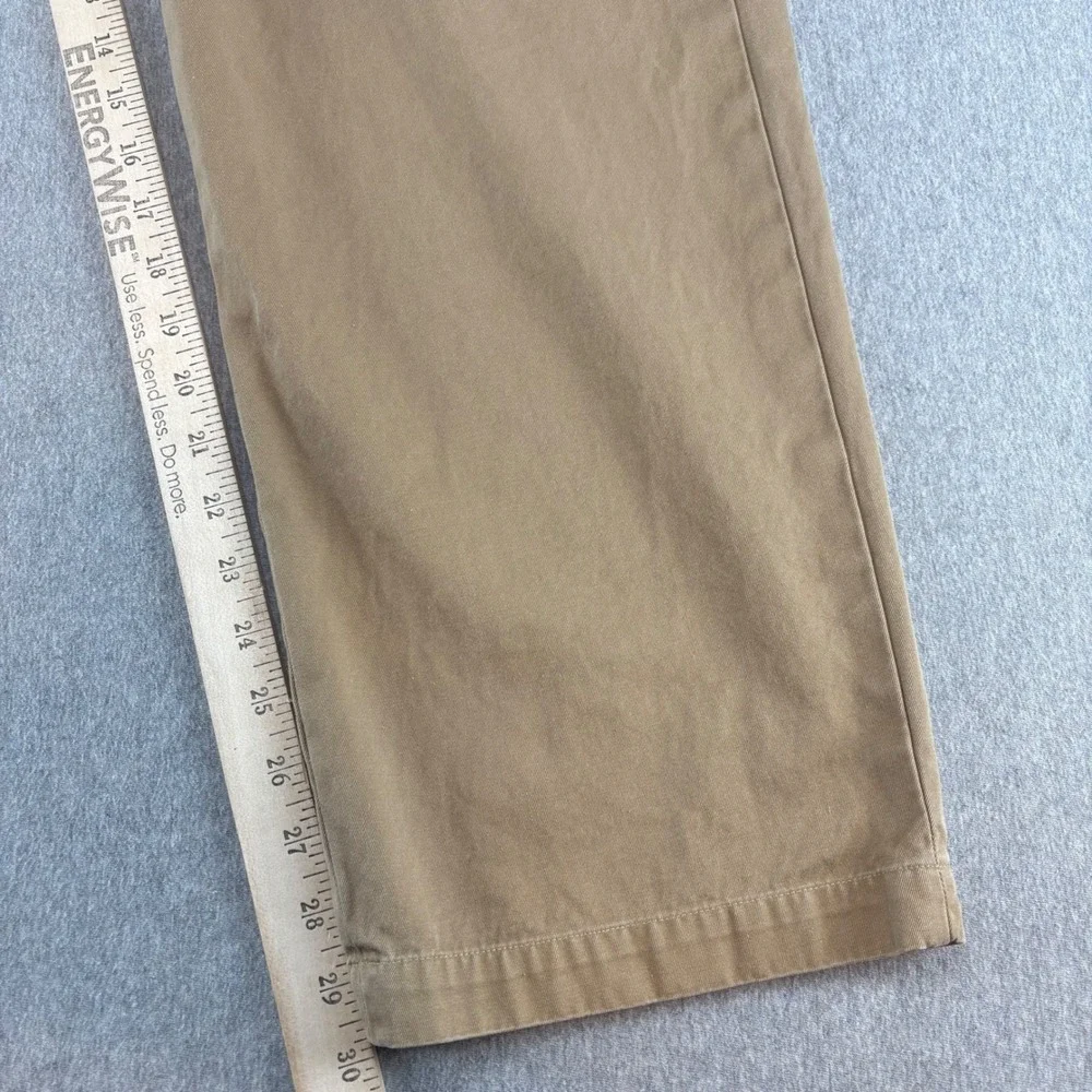 Banana Republic Chino Pants Mens‎ 35x32 Tan Y2K Gavin Straight Leg Casual Preppy